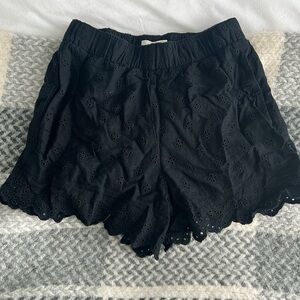 Abercrombie Eyelet Pull-on Shorts